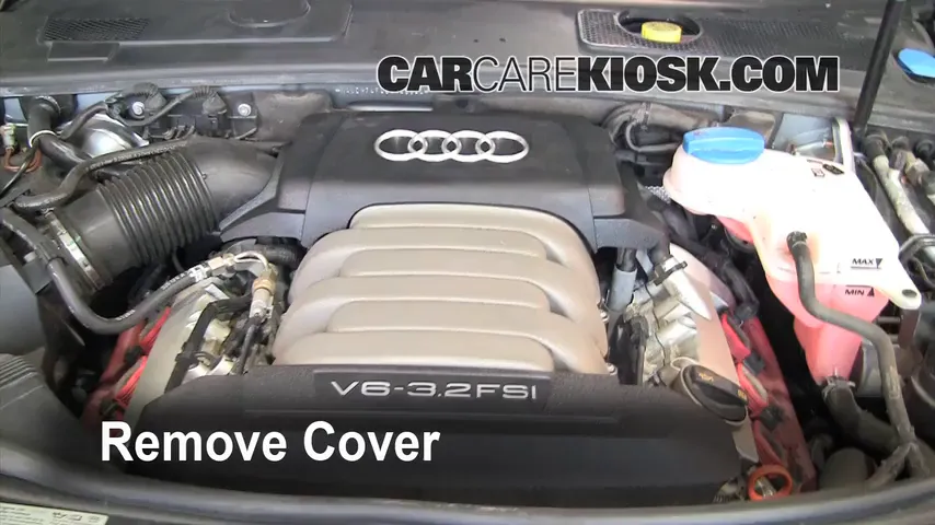 2008 Audi A6 3.2L V6 Battery Jumpstart